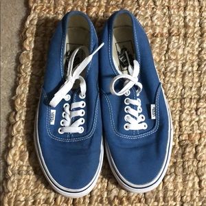 Blue classic vans